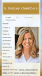 Mobile Screenshot of lindseychambers.com